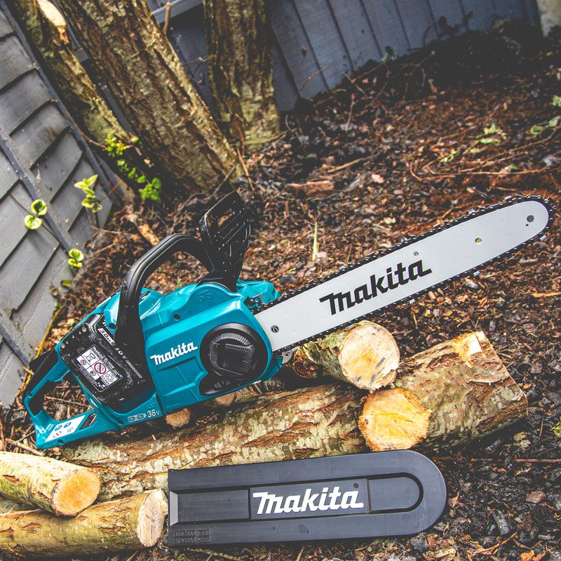 Makita Cordless Chainsaw 36V Brushless LXT DUC353Z Review Simply Tools Makita Cordless Chainsaw 36V Brushless LXT DUC353Z Review Simply Tools
