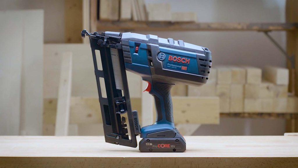 Bosch Nail Gun Wood Cordless GNH 18V-64 M Review Bosch Nail Gun Wood Cordless GNH 18V-64 M Review